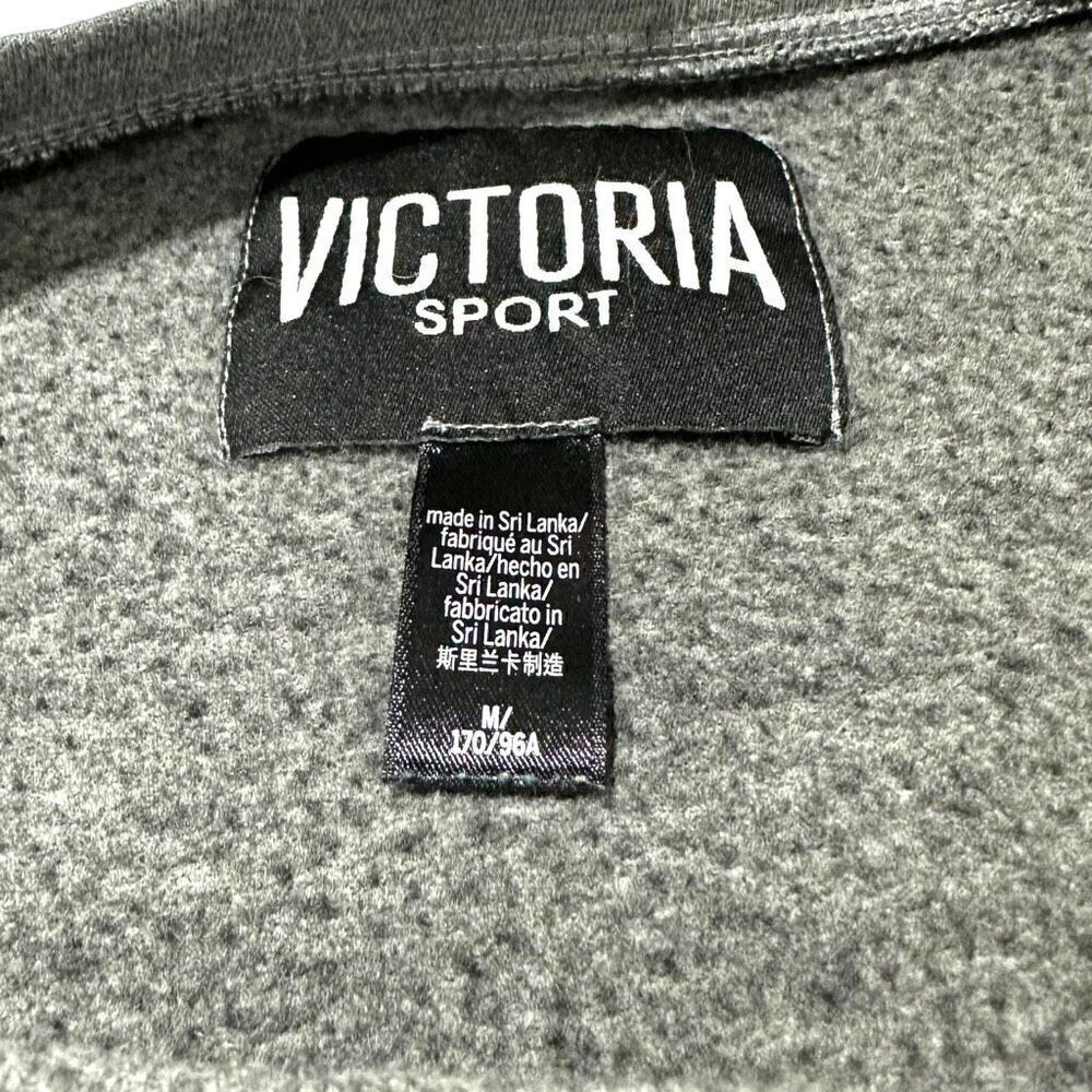 Victoria's Secret Womens Gray Long Sleeve Crew Neck Graphic Print Sweatshirt Siz - Picture 10 of 15